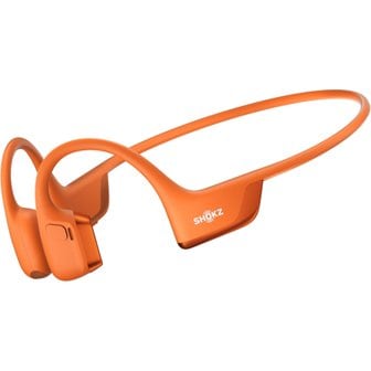  [SHOKZ OpenRun Pro 2] 샥즈 오픈런 프로 2 오픈 이어 골전도 스포츠 러닝 헤드폰 Mini Orange