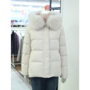 세이브존03 여성 폭스퍼 후드 덕다운 숏 점퍼 AW11PD02M (S12296834)