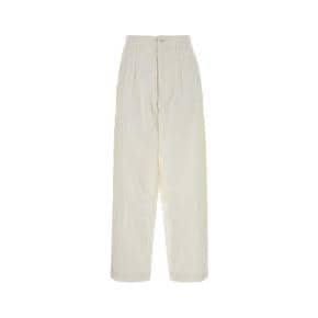 26SS 보디 스트레이트 팬츠 WRS26BT017 WHITE