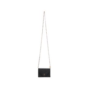 Easypass Amante Card Wallet with Chain Rich Black