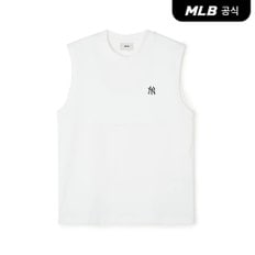 [코리아공식] 베이직 스몰로고 쿨테크 나시 티셔츠 NY (White)