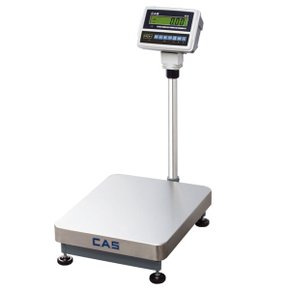 카스 전자저울 HB-250 250kg (20g) 충전식 벤치형 산업용 계수기능 디지털