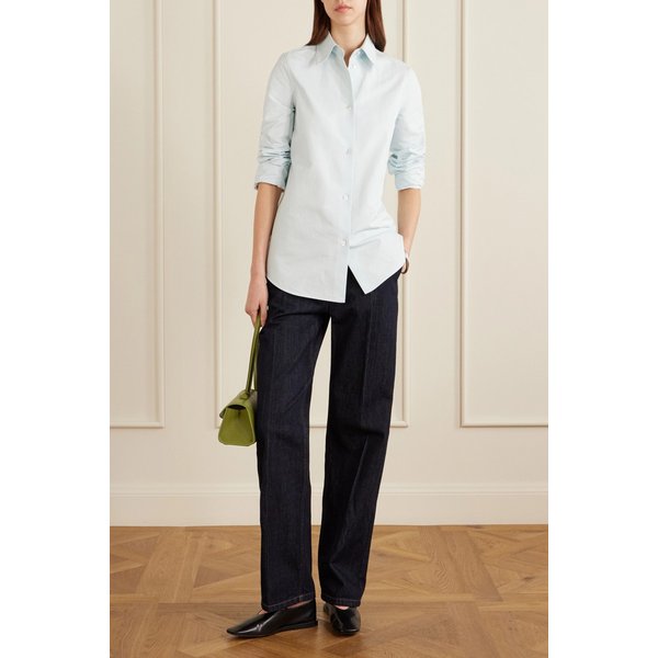 그린 라인 가죽 숄더백 46376663163056187