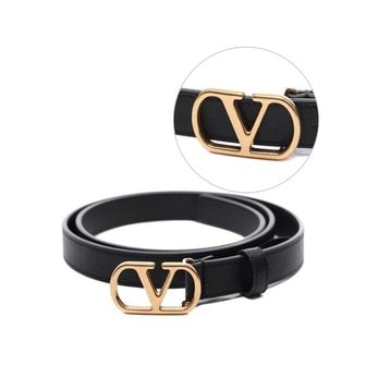 발렌티노 25FW 여성 브이로고 시그니처 벨트 (7W0T0SM7 IYR 0NO 25F)