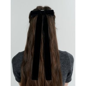 Classic Velvet Ribbon Hair Pin XL (L233MHA050)