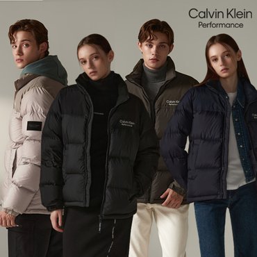 Calvin Klein [캘빈클라인 퍼포먼스] 덕다운 패딩 유니 4컬러 택1 A