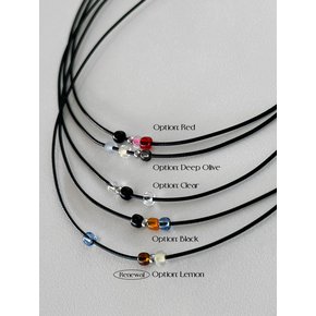 Leather Choker.(5color)