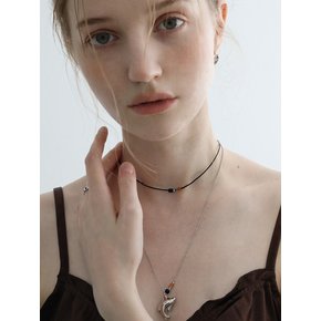 Leather Choker.(5color)