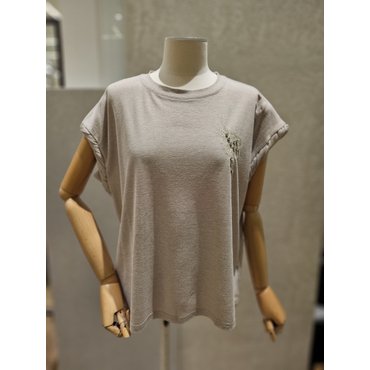 메종블랑쉬 소매꼬임티셔츠 M252JTS651D