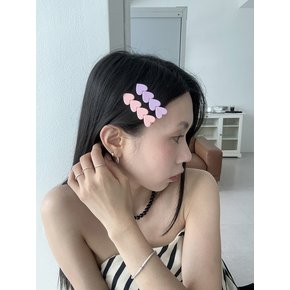 4heart hair pin (8color)