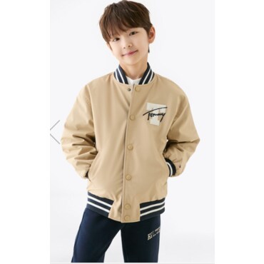 타미힐피거키즈 25년 F/W T42F6QJC310BT1  리버시블 봄버 재킷