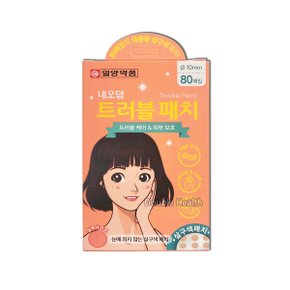 네오덤 트러블패치 살구색 80매입x 1개 / 점밴드 스팟