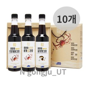 홍영의 어간장 + 진간장 + 맛간장 500ml 3제품 10세트