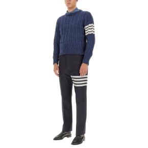 톰 브라운 WOOL JERSEY. Sweater MKA469B_Y1506424 BLUE