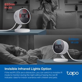 스마트 AI 감지 CCTV 홈캠 WIFI 카메라 Tapo C125