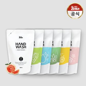 미스터제타 제타포밍 순 핸드워시 리필 300mL (청포도)