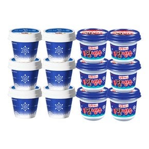 찰떡우유빙수설 250mlx6 + 일품 팥빙수 240mlx6
