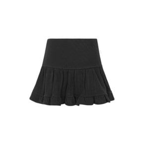 CAMELLIA SKIRT-BLACK