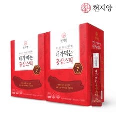 내가먹는 홍삼스틱 100포 x 2박스 / 6년근 홍삼 /진세노사이드 7mg