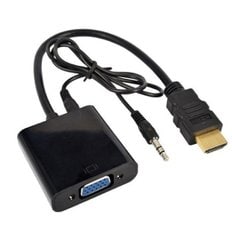 (HD-V01) HDMI to VGA 변환컨버터 오디오지원 RGB컨버터