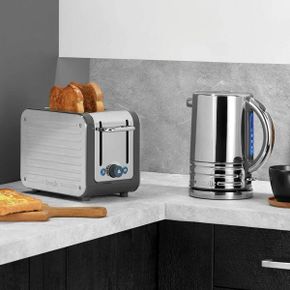 영국 듀얼릿 토스터 토스트기 Dualit Architect Kettle and Toaster Bundle Set in Brushed Grey