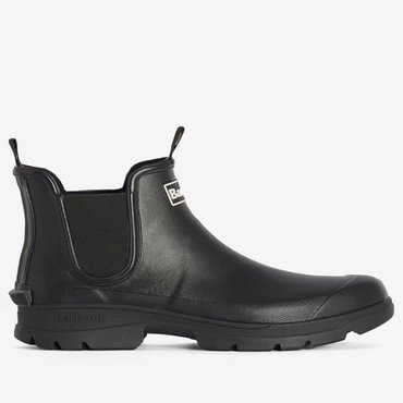 바버 [25SS]남성 블랙 Nimbus 첼시 레인부츠