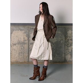 Signature Semi Overfit Jacket  Brown (KE6111M01D)
