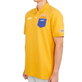 골프웨어 남성 반팔티셔츠 HCM 2A AP05 YELLOW