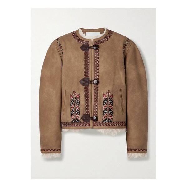 에뜨왈 셀리 자수 플리스 재킷 토프 46376663162889643