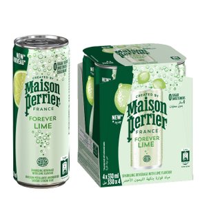 메종 라임향 0칼로리 탄산음료  perrier 330mlX24(CAN)