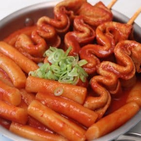 귀빈정 제천식 빨간오뎅 떡볶이 558g