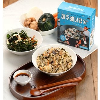 제주리퍼블릭 초간편 비건 나물밥-제주해녀밥상 건나물 비빔밥 2종