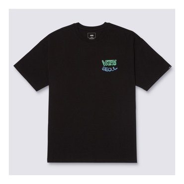 반스 반스 남녀공용 서울 나이트 티셔츠 (블랙) VN000U0KBLK
