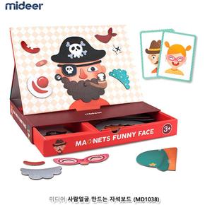 얼굴꾸미기 자석놀이 그림카드 장난감 유아자석보드판