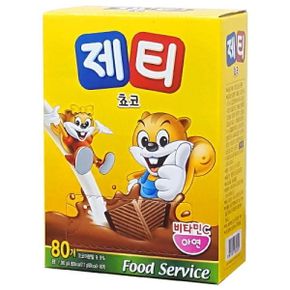 제티 쵸코 80T 푸드서비스용