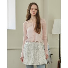 데일리 시스루 루즈 긴팔 가디건 (DP2CK006A)