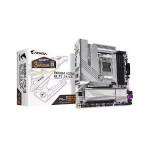 기가바이트 B650M AORUS ELITE AX ICE 메인보드 피씨디렉트