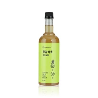 청담라이프 청담식초 파인애플 750ml 과일발효식초