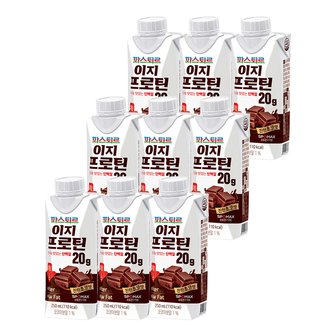 기타 이지프로틴 드링크 저당 초코 250ml X9개