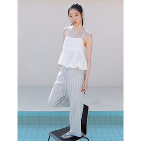 Volume Sleeveless Top  White (KE5660M041)