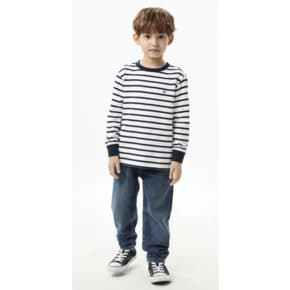 26년 F/W   T42G6KKO130BT2    스트라이프 롱 슬리브 티셔츠