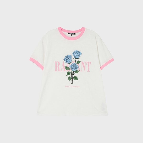 [시흥점] 장미 링거 반팔티셔츠 AR2CT660