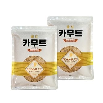 롯데상사 [23년산]  옳음애 캐나다산 정품 골드 카무트 1kg*2