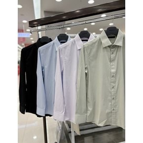 남자 기본핏 면 혼방 긴팔 115사이즈 정장 와이셔츠 5컬러_JK