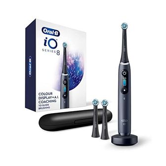  독일 오랄비 전동칫솔 OralB iO 시리즈 8 일렉트릭 Toothbrush with 2 교체 Brush 헤드s and 트