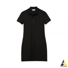 라코스테 24 Stretch Cotton Pique Polo Dress (EF5473-031) (스트레치 코튼 피케 폴로