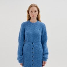 TOKI Cable Knit Pullover - Lavender