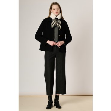 BCBG 하운드투스 퍼 머플러 (B3W0A413)