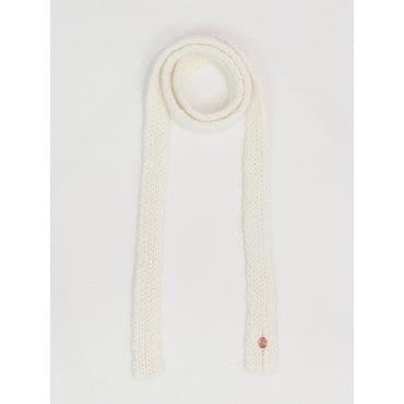 엘리오티 Angora Long Muffler_Ivory