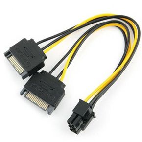 Y형 케이블구코드PCP0627 CVGA SATA 전원 6P 15Px2/SATA 케이블구코드PCP0627-